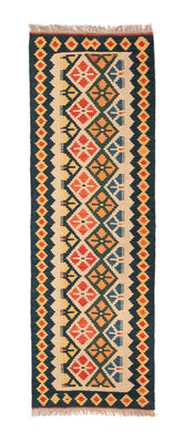 Alfombra de pasillo Alfombra Kelim - Oriental - 207 x 65 cm - beige