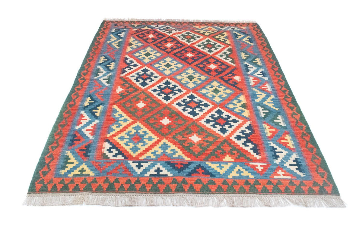 Alfombra Kelim - Oriental - 205 x 152 cm - naranja