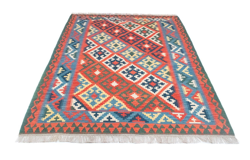 Alfombra Kelim - Oriental - 205 x 152 cm - naranja