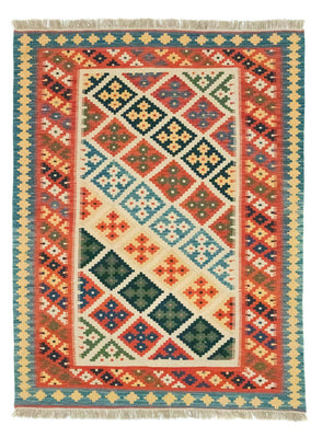 Alfombra Kelim - Oriental - 202 x 153 cm - naranja