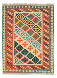 Alfombra Kelim - Oriental - 202 x 153 cm - naranja