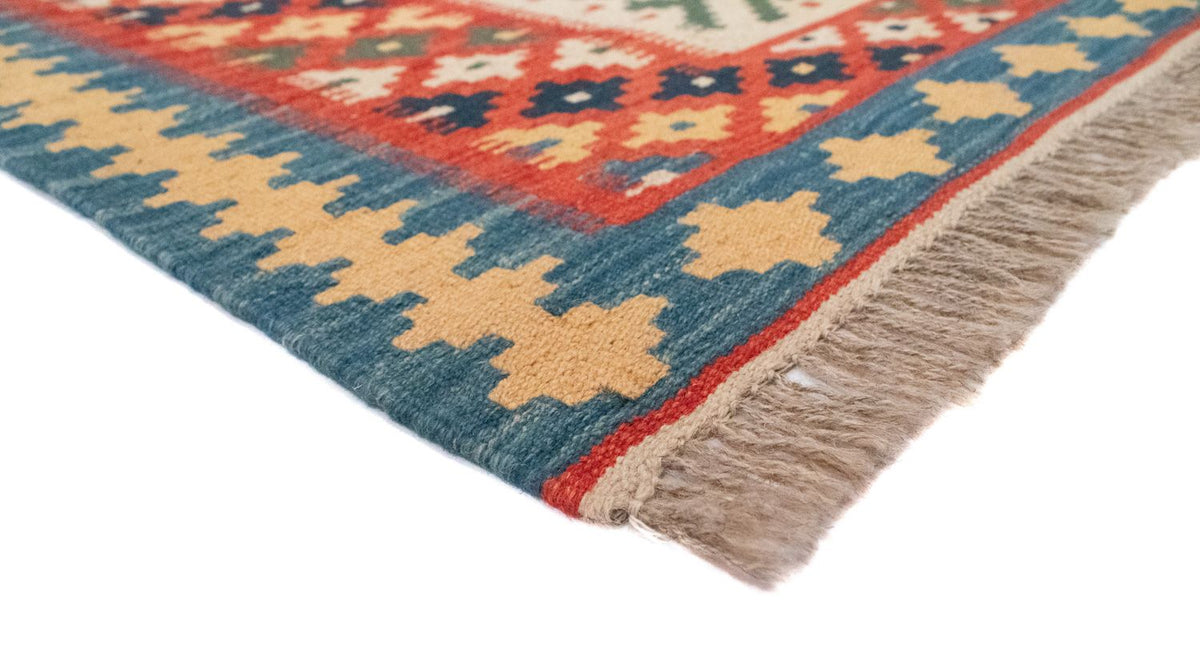 Alfombra Kelim - Oriental - 202 x 153 cm - naranja