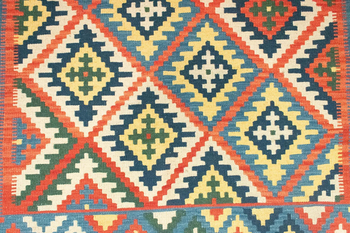 Alfombra Kelim - Oriental - 196 x 150 cm - naranja