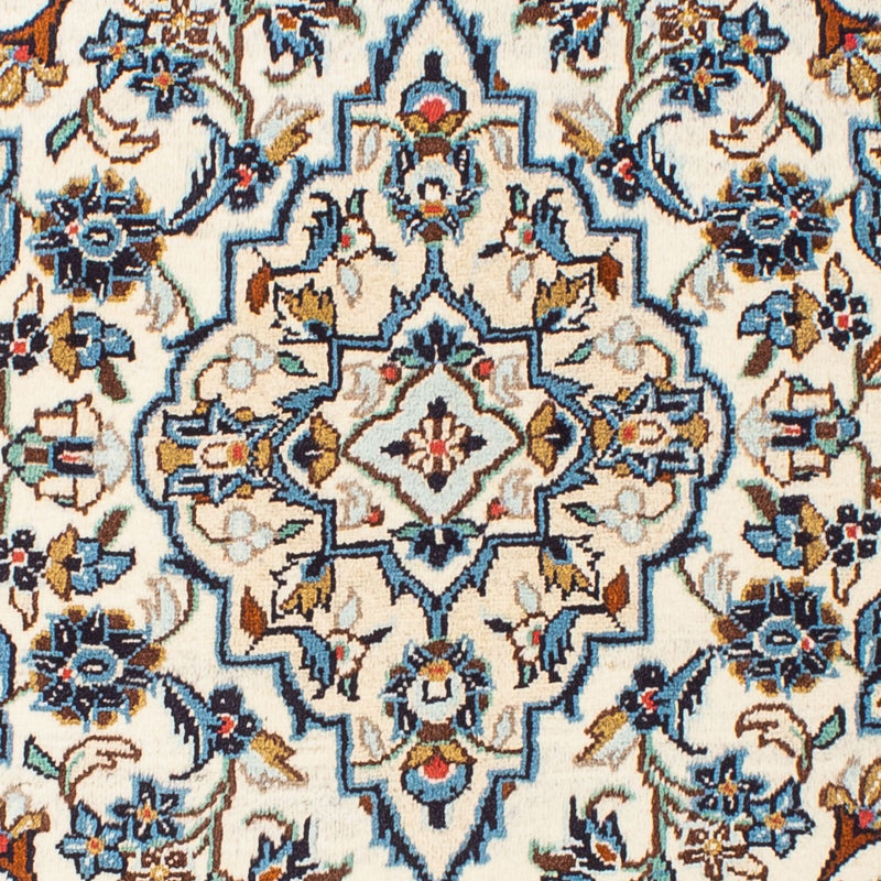 Alfombra persa - Keshan - 152 x 100 cm - beige