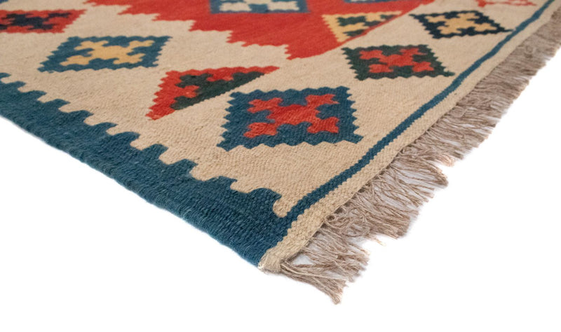 Alfombra Kelim - Oriental - 196 x 150 cm - naranja