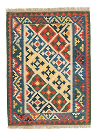 Alfombra Kelim - Oriental - 200 x 147 cm - azul