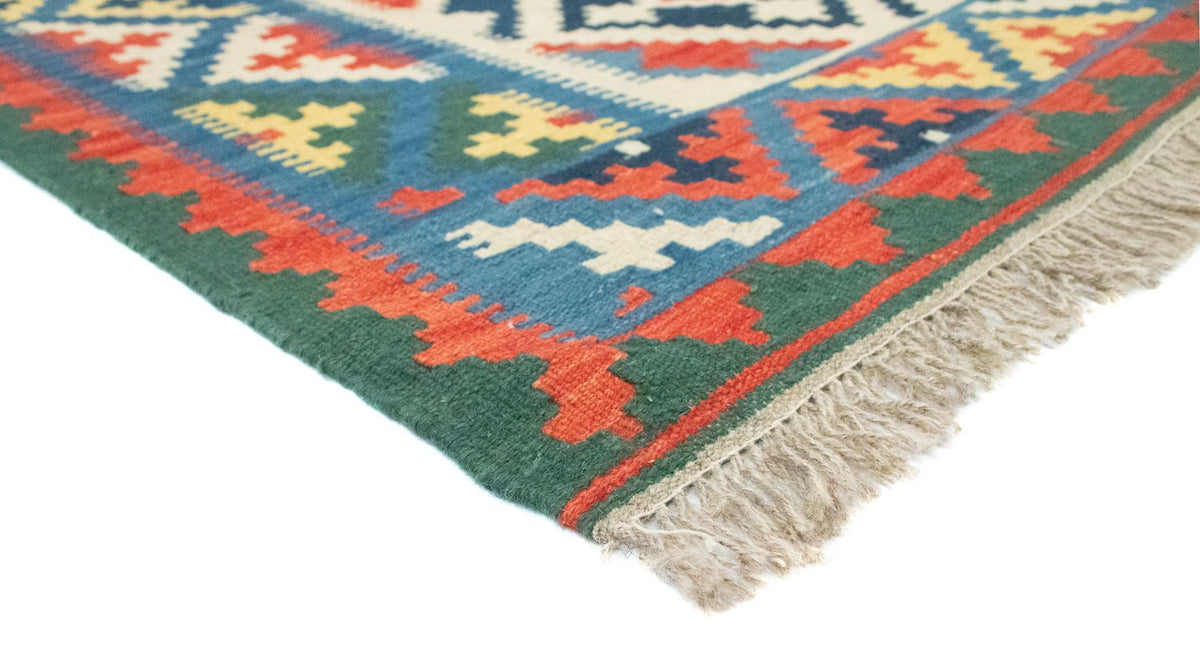 Alfombra Kelim - Oriental - 200 x 147 cm - azul