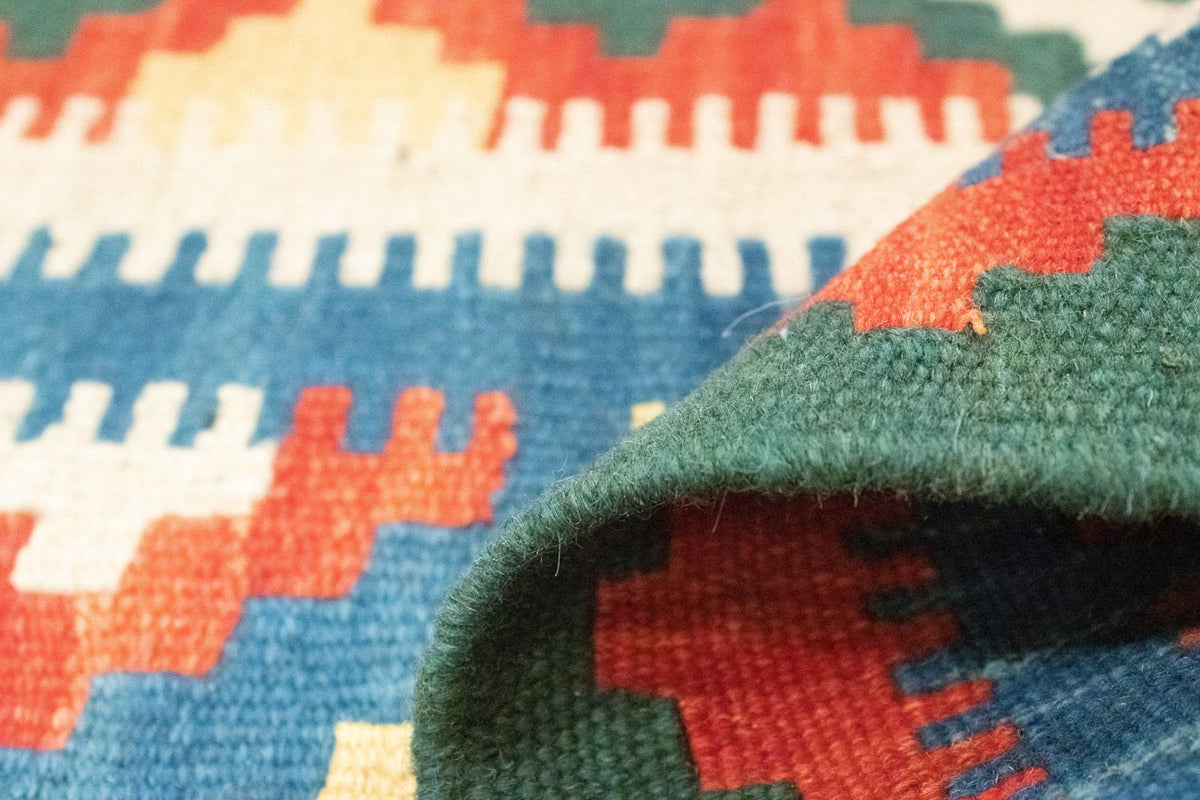 Alfombra Kelim - Oriental - 200 x 147 cm - azul