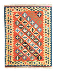 Alfombra Kelim - Oriental - 200 x 155 cm - naranja