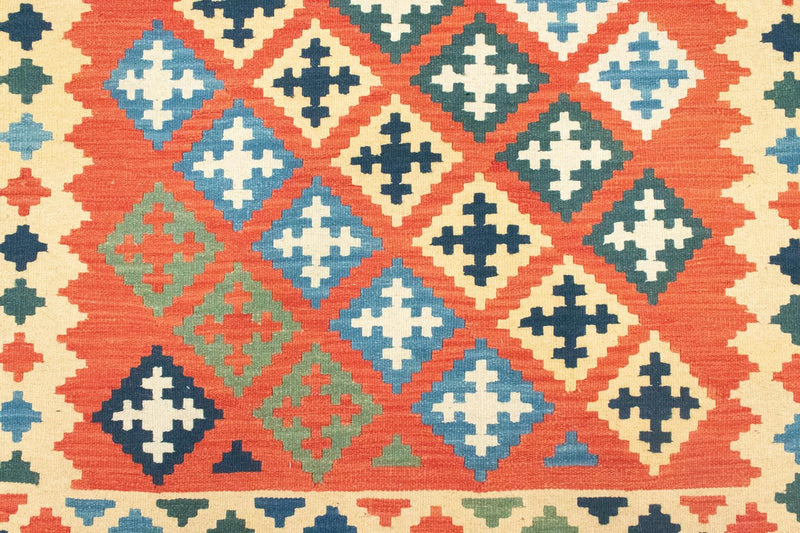 Alfombra Kelim - Oriental - 200 x 155 cm - naranja