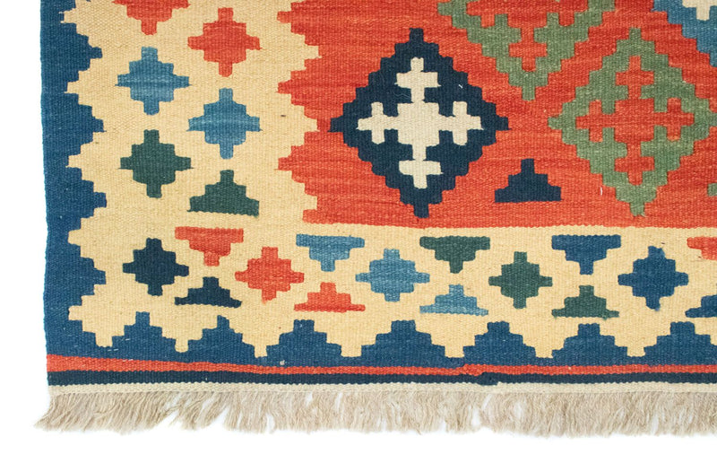 Alfombra Kelim - Oriental - 200 x 155 cm - naranja