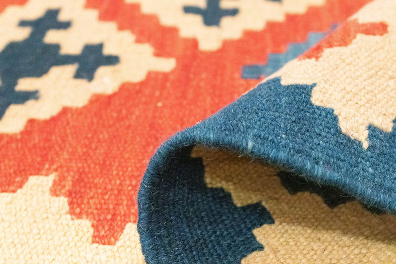 Alfombra Kelim - Oriental - 200 x 155 cm - naranja
