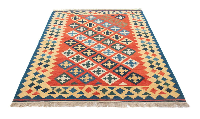 Alfombra Kelim - Oriental - 200 x 155 cm - naranja