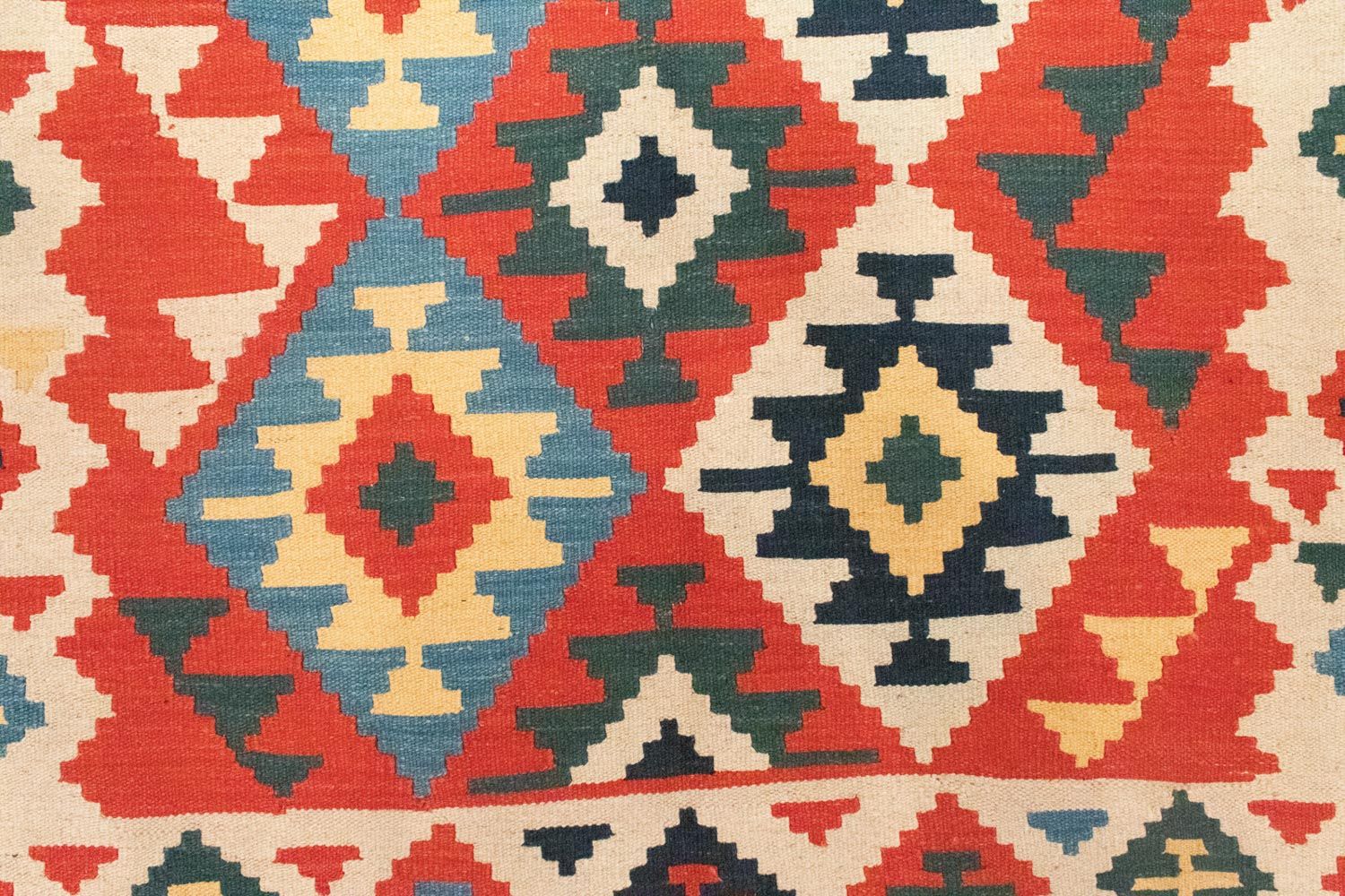 Alfombra Kelim - Oriental - 203 x 150 cm - naranja