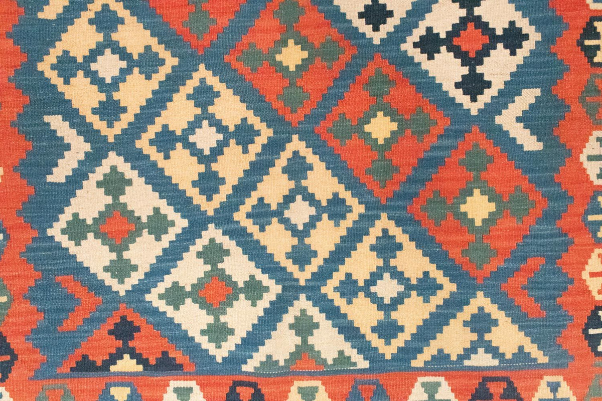Alfombra Kelim - Oriental - 200 x 155 cm - azul