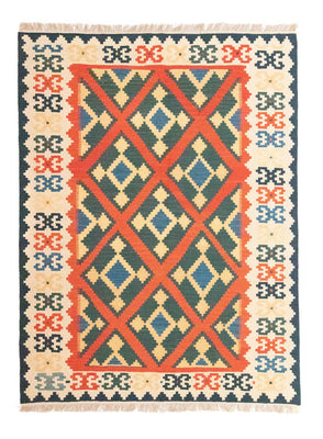 Alfombra Kelim - Oriental - 210 x 155 cm - naranja