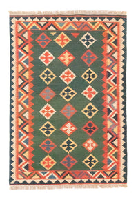 Alfombra Kelim - Oriental - 217 x 148 cm - verde