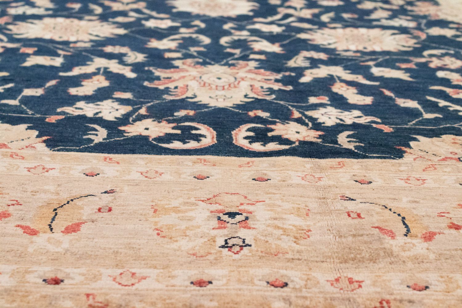 Alfombra Ziegler - 290 x 206 cm - azul