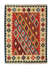 Alfombra Kelim - Oriental - 205 x 153 cm - naranja