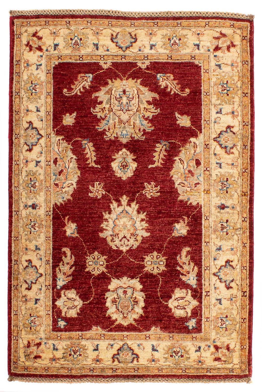 Alfombra Ziegler - 119 x 84 cm - rojo oscuro