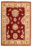 Alfombra Ziegler - 119 x 84 cm - rojo oscuro