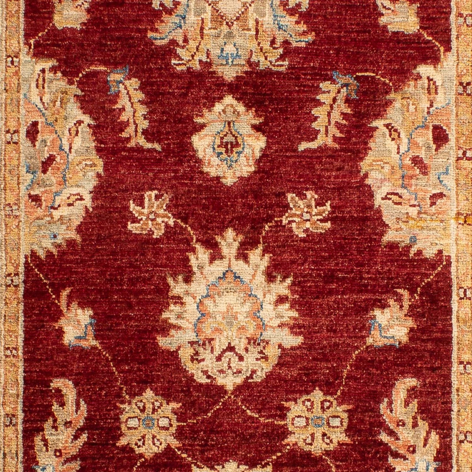 Alfombra Ziegler - 119 x 84 cm - rojo oscuro