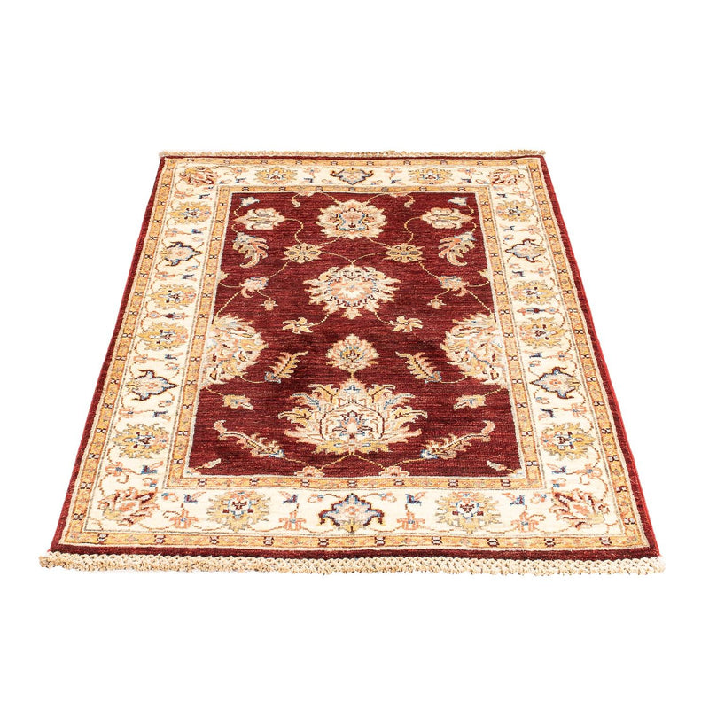 Alfombra Ziegler - 124 x 84 cm - rojo oscuro