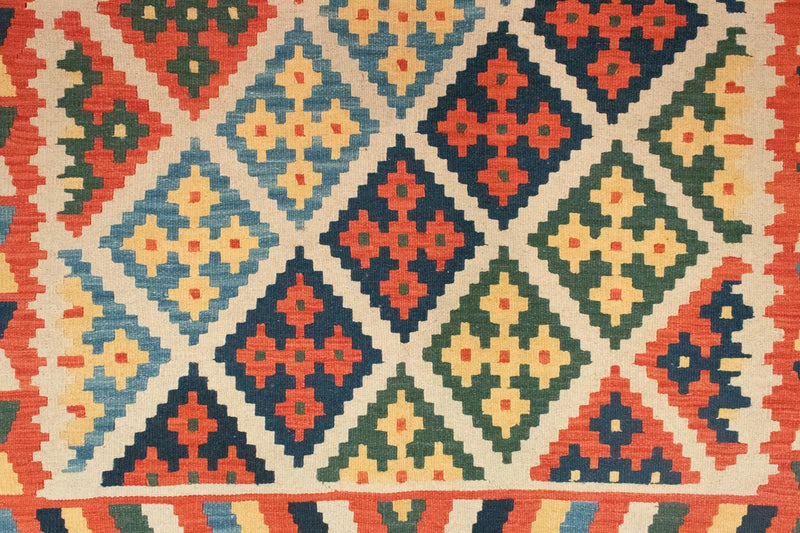 Alfombra Kelim - Oriental - 205 x 157 cm - naranja