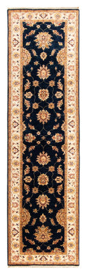 Alfombra de pasillo Alfombra Ziegler - 298 x 81 cm - azul oscuro