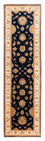 Alfombra de pasillo Alfombra Ziegler - 298 x 81 cm - azul oscuro