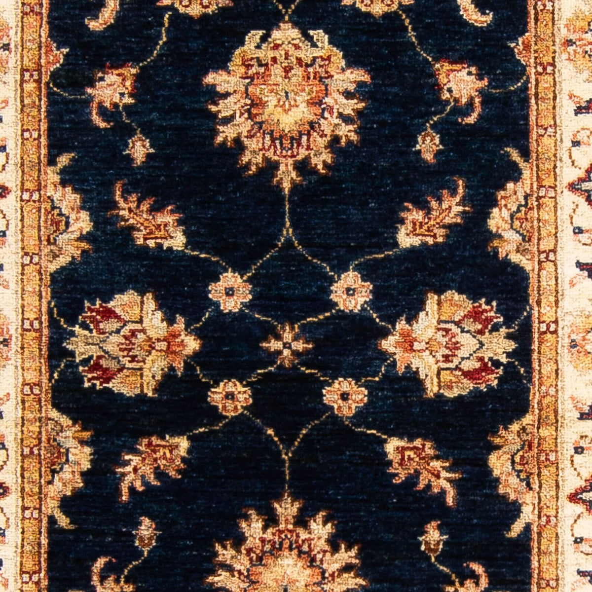 Alfombra de pasillo Alfombra Ziegler - 298 x 81 cm - azul oscuro
