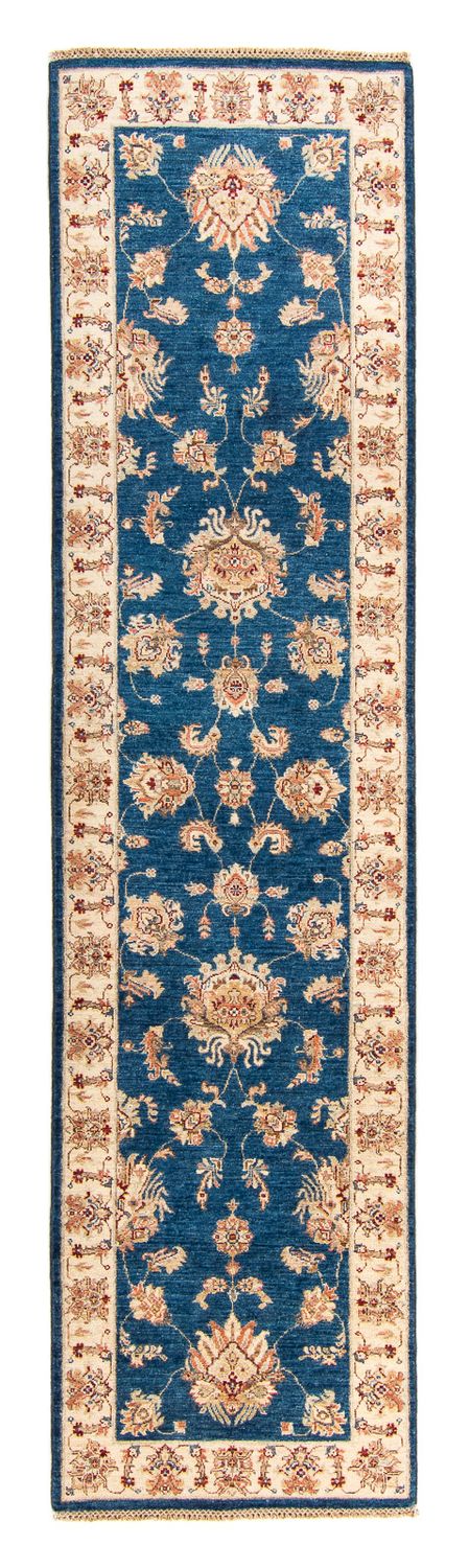 Alfombra de pasillo Alfombra Ziegler - 302 x 82 cm - azul oscuro
