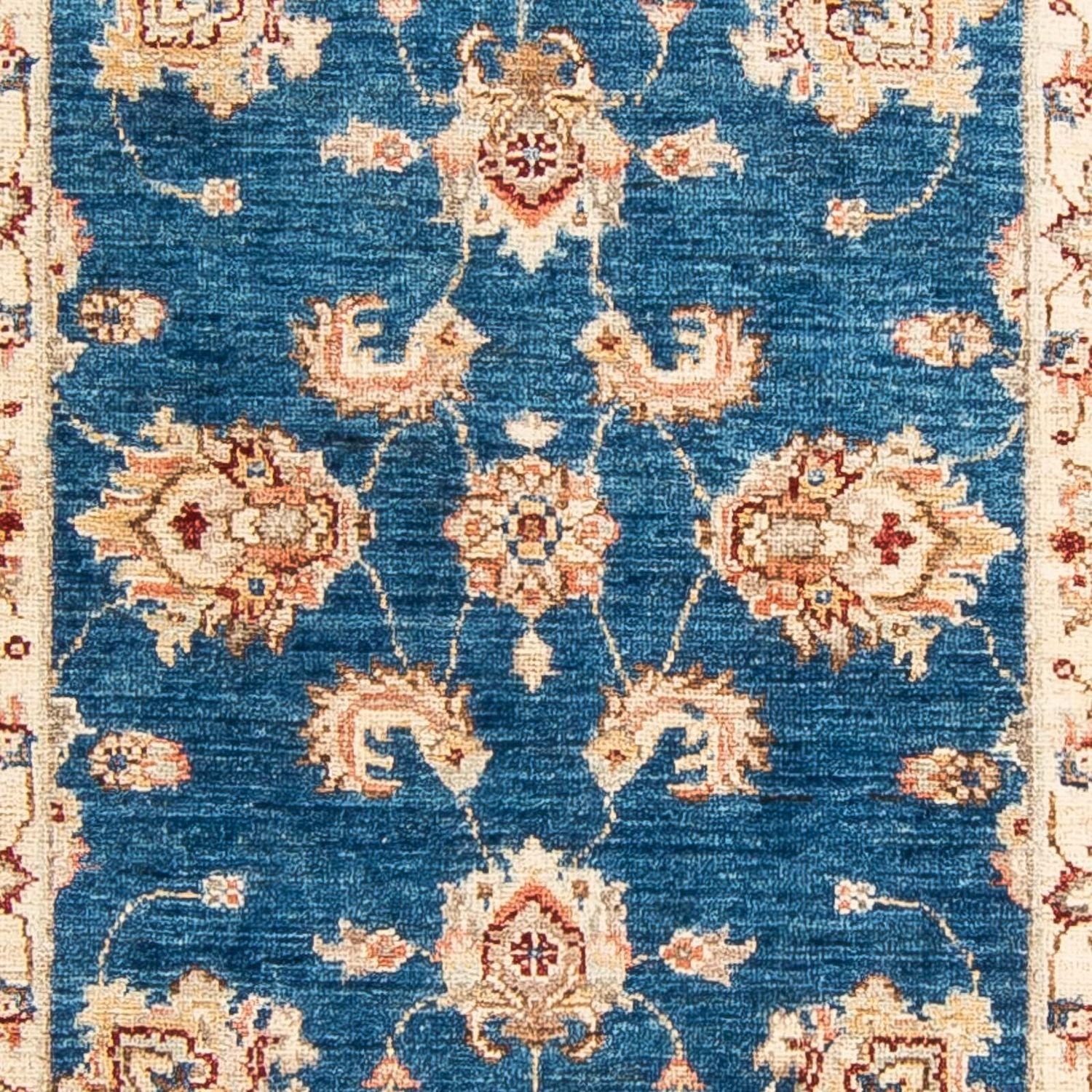 Alfombra de pasillo Alfombra Ziegler - 303 x 84 cm - azul oscuro