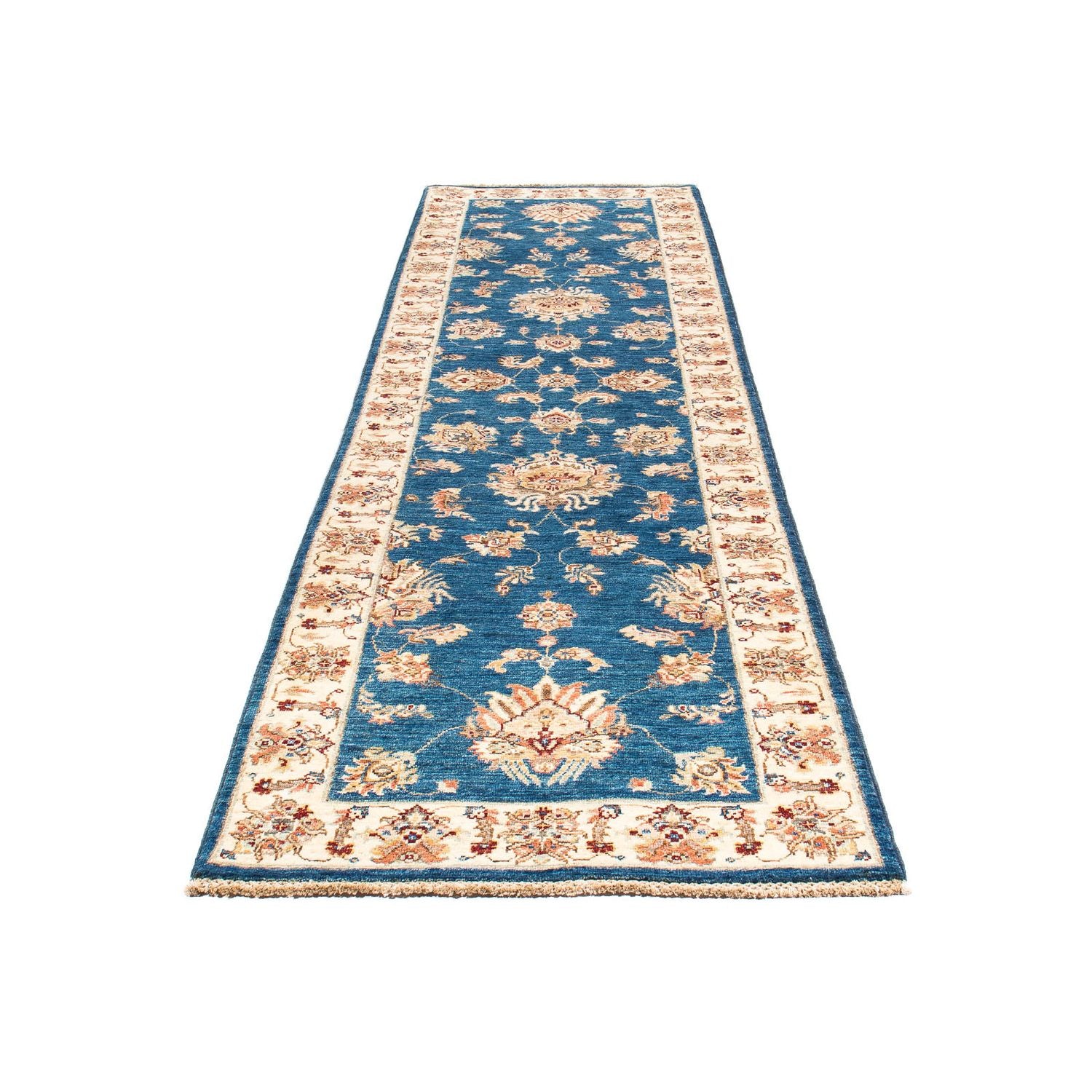Alfombra de pasillo Alfombra Ziegler - 303 x 84 cm - azul oscuro