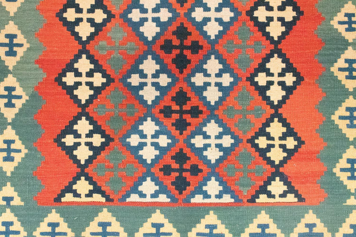 Alfombra Kelim - Oriental - 202 x 150 cm - naranja