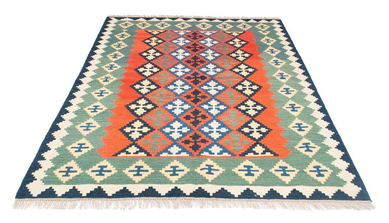 Alfombra Kelim - Oriental - 202 x 150 cm - naranja