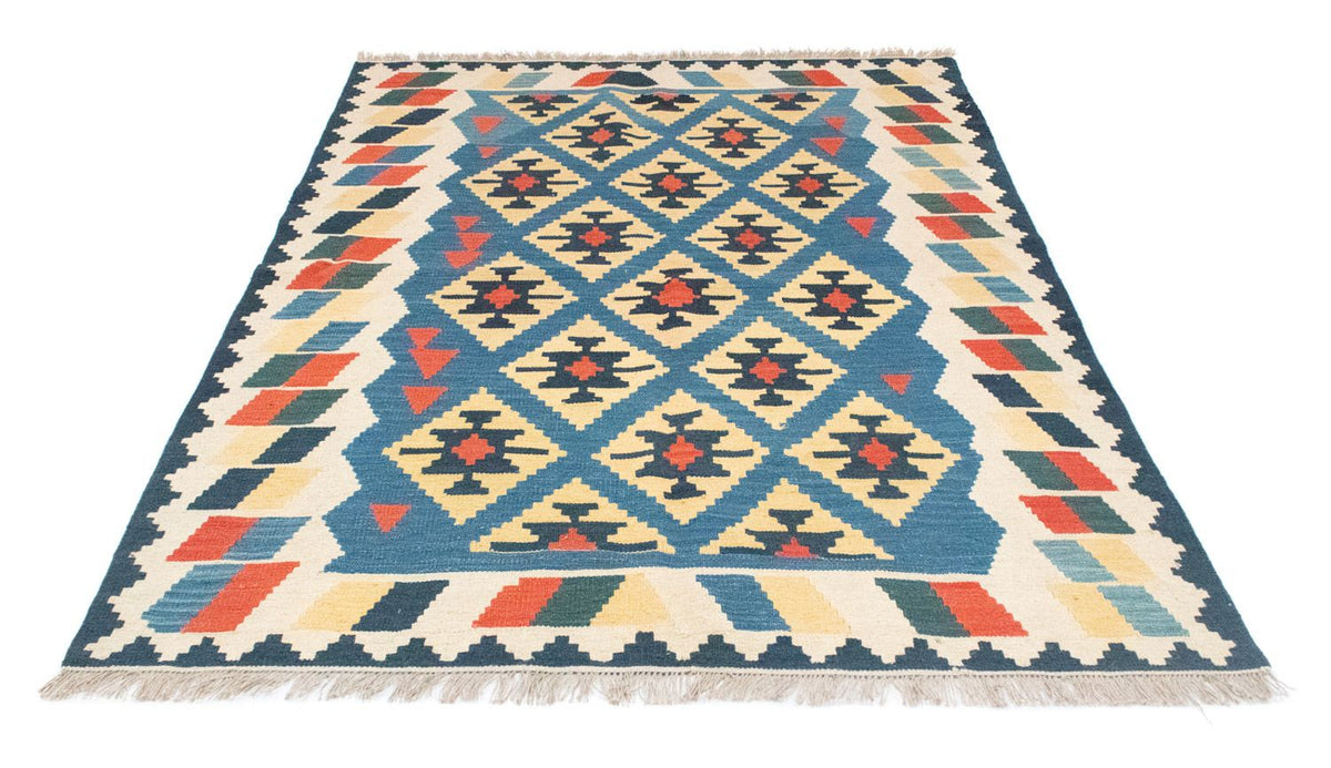Alfombra Kelim - Oriental - 205 x 156 cm - azul