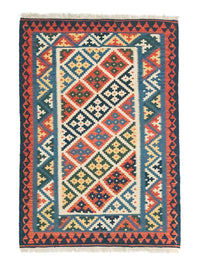 Alfombra Kelim - Oriental - 187 x 127 cm - naranja