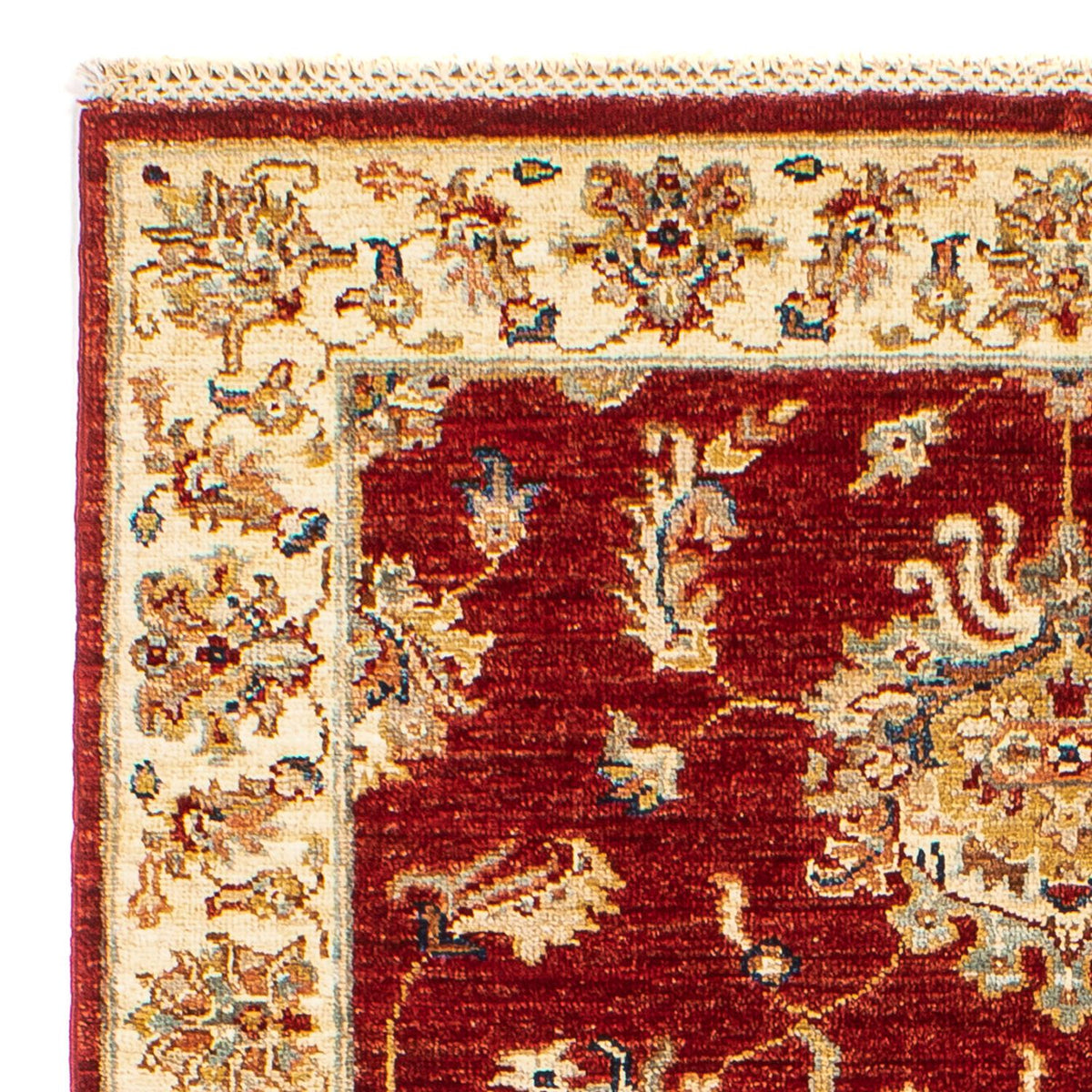 Alfombra Ziegler - 155 x 88 cm - rojo oscuro