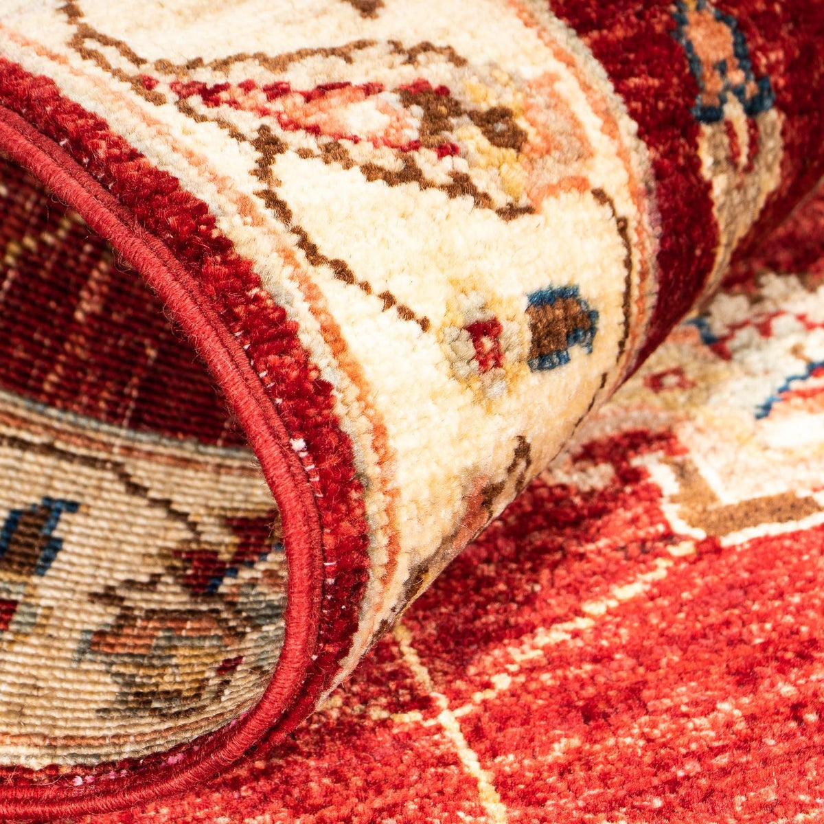 Alfombra de pasillo Alfombra Ziegler - 178 x 62 cm - rojo oscuro