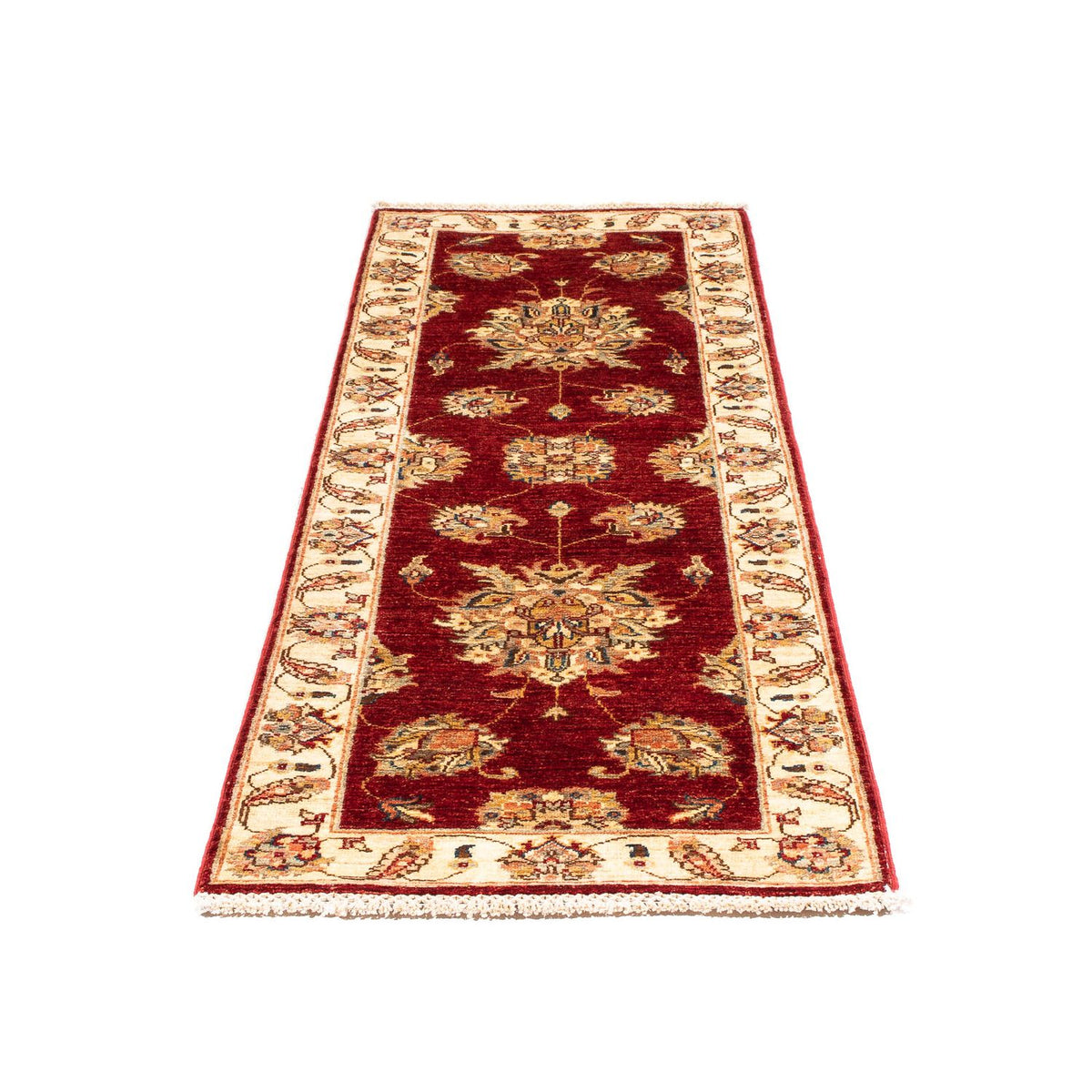 Alfombra de pasillo Alfombra Ziegler - 178 x 62 cm - rojo oscuro