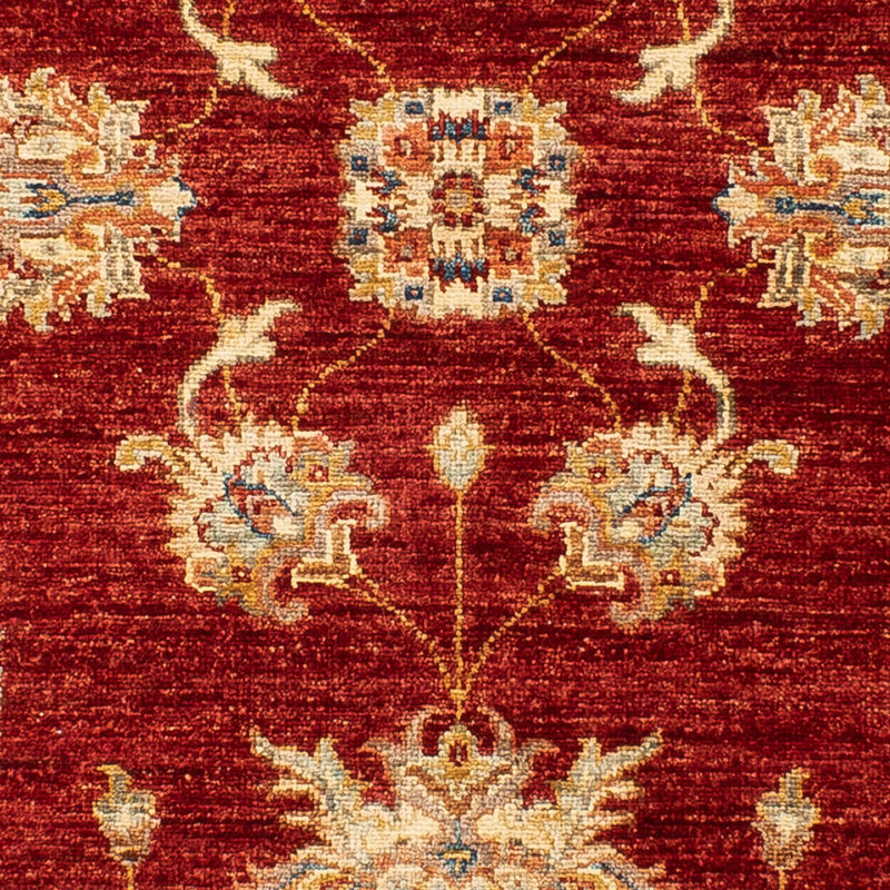 Alfombra Ziegler - 144 x 99 cm - rojo oscuro
