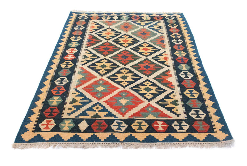 Alfombra Kelim - Oriental - 187 x 126 cm - azul