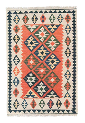 Alfombra Kelim - Oriental - 185 x 122 cm - naranja