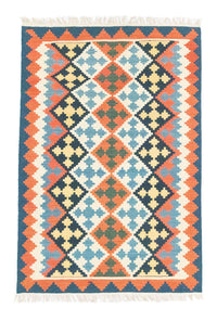 Alfombra Kelim - Oriental - 174 x 117 cm - azul