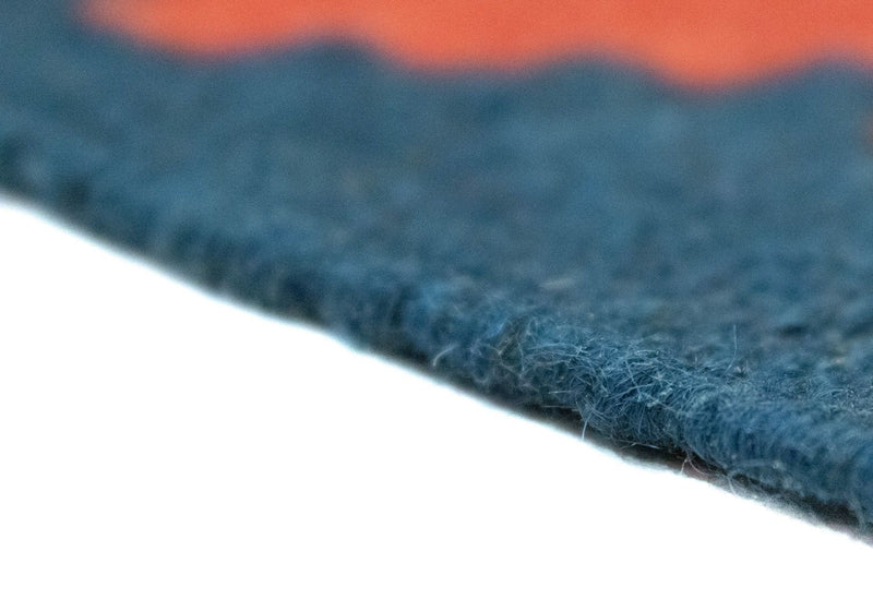 Alfombra Kelim - Oriental - 174 x 117 cm - azul