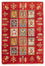 Alfombra Ziegler - 130 x 86 cm - rojo oscuro