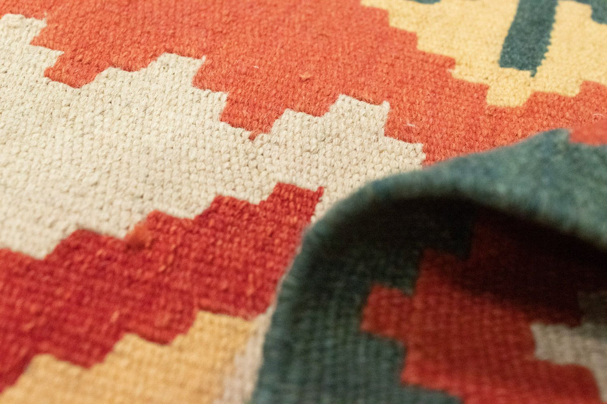 Alfombra Kelim - Oriental - 184 x 120 cm - naranja