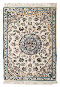 Alfombra Persa - Nain - Real - 130 x 88 cm - beige