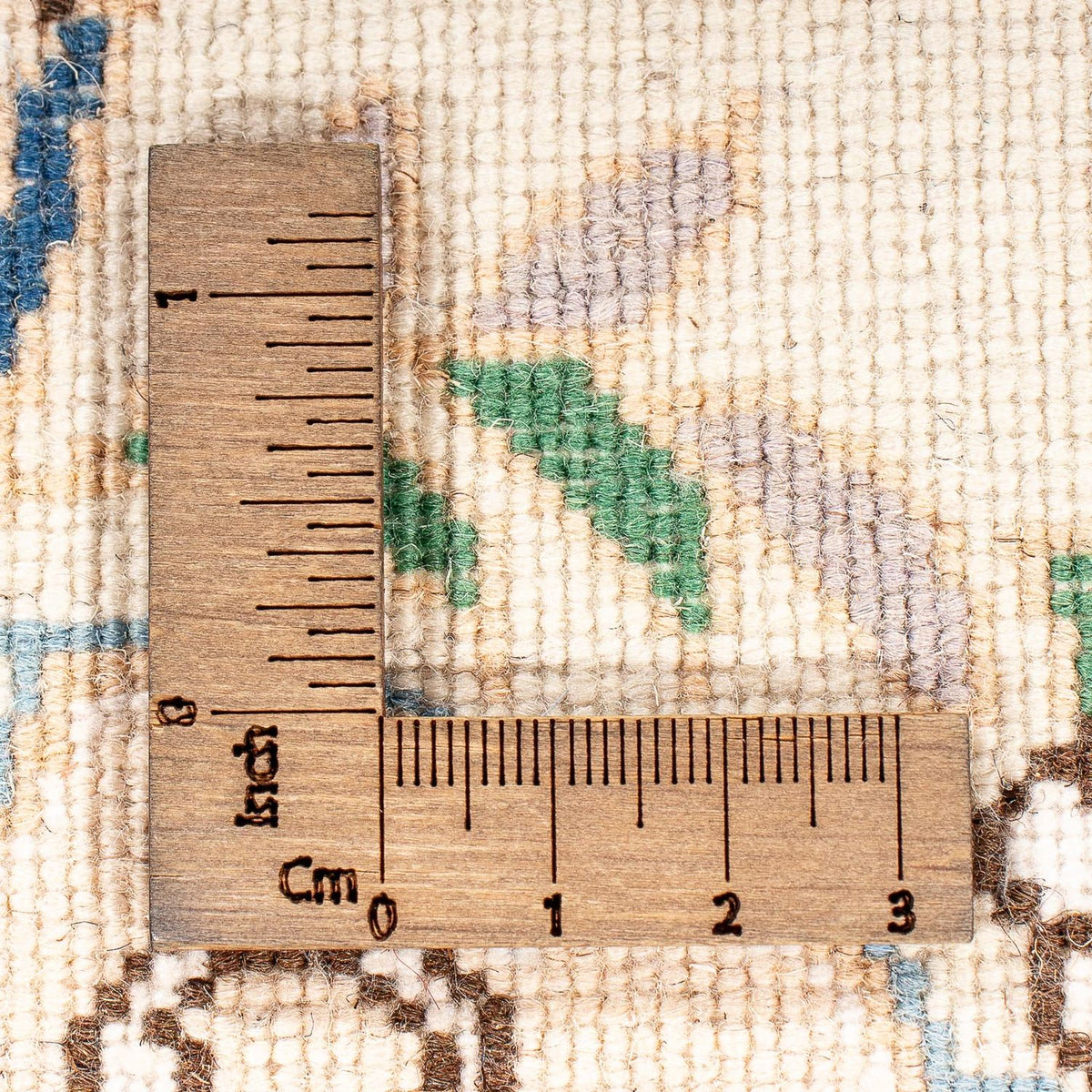 Alfombra Persa - Nain - Real - 130 x 88 cm - beige